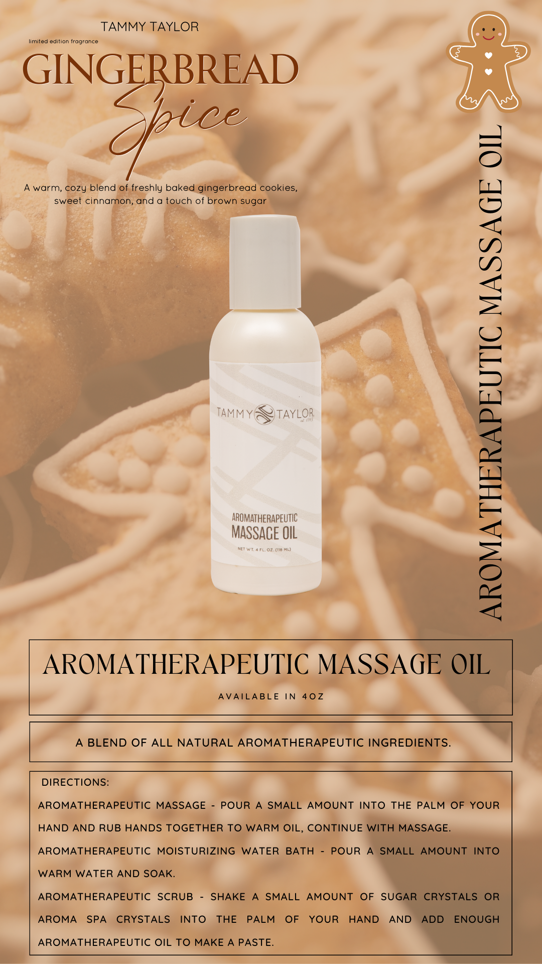 Gingerbread Spice Aromatherapeutic Oil Bundle