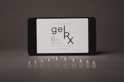 gelRX Starter Kit with Tips, Plexy Stand, Freeze Frame Light and Bold Striper