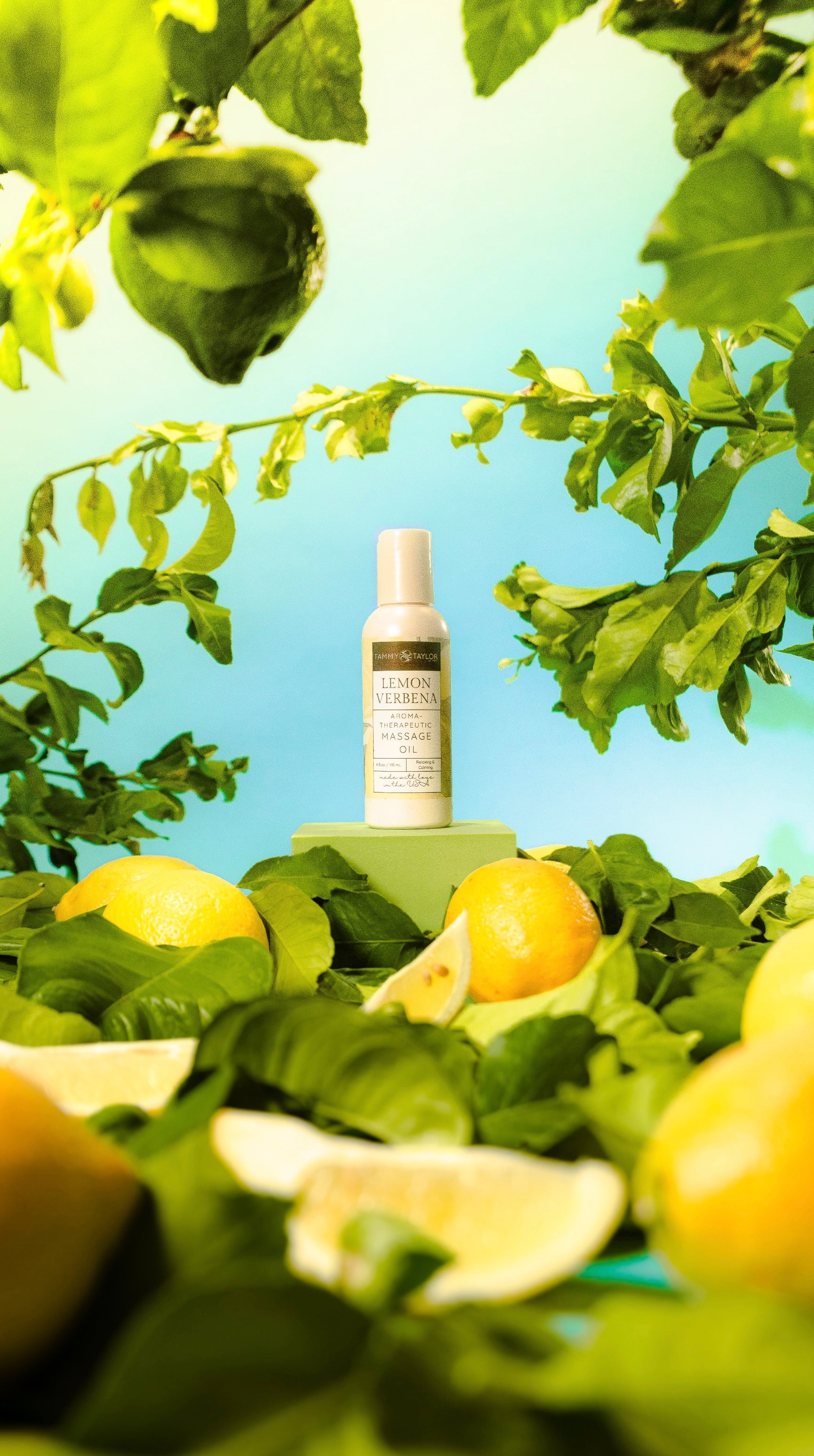 Lemon Verbena Aromatherapeutic Massage Oil – Tammy Taylor Nails
