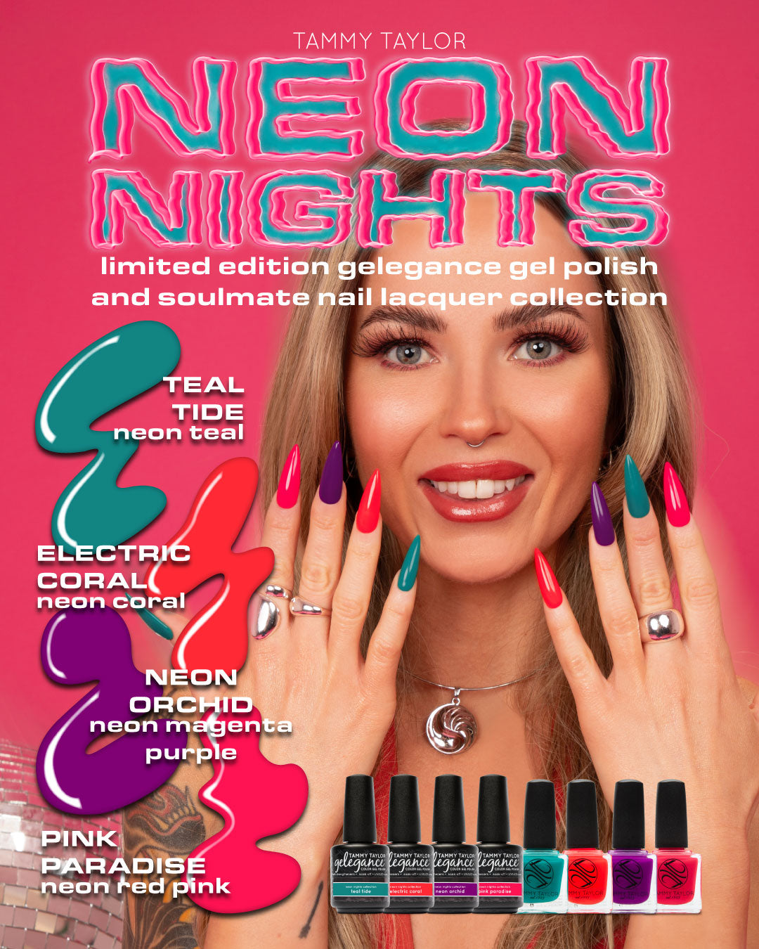 Neon Nights Entire Collection Bundle – Tammy Taylor Nails Professional