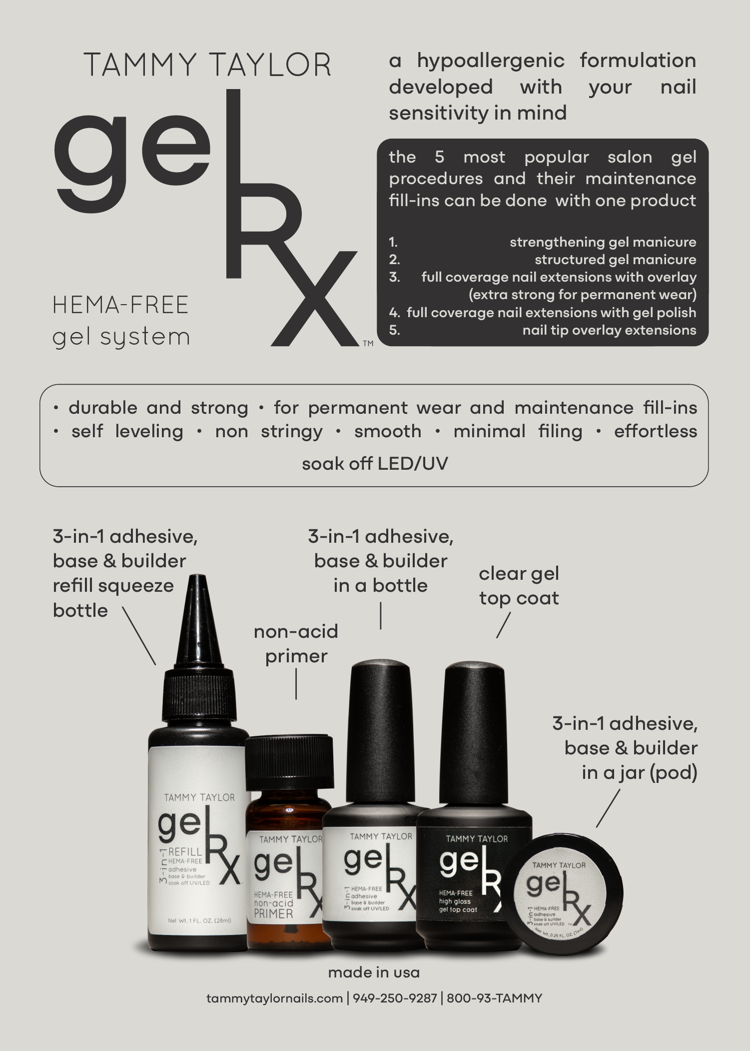 gelrx Starter Kit with Soft Gel Full Coverage Nail Tips