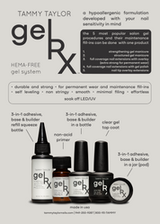 gelrx Starter Kit with Soft Gel Full Coverage Nail Tips