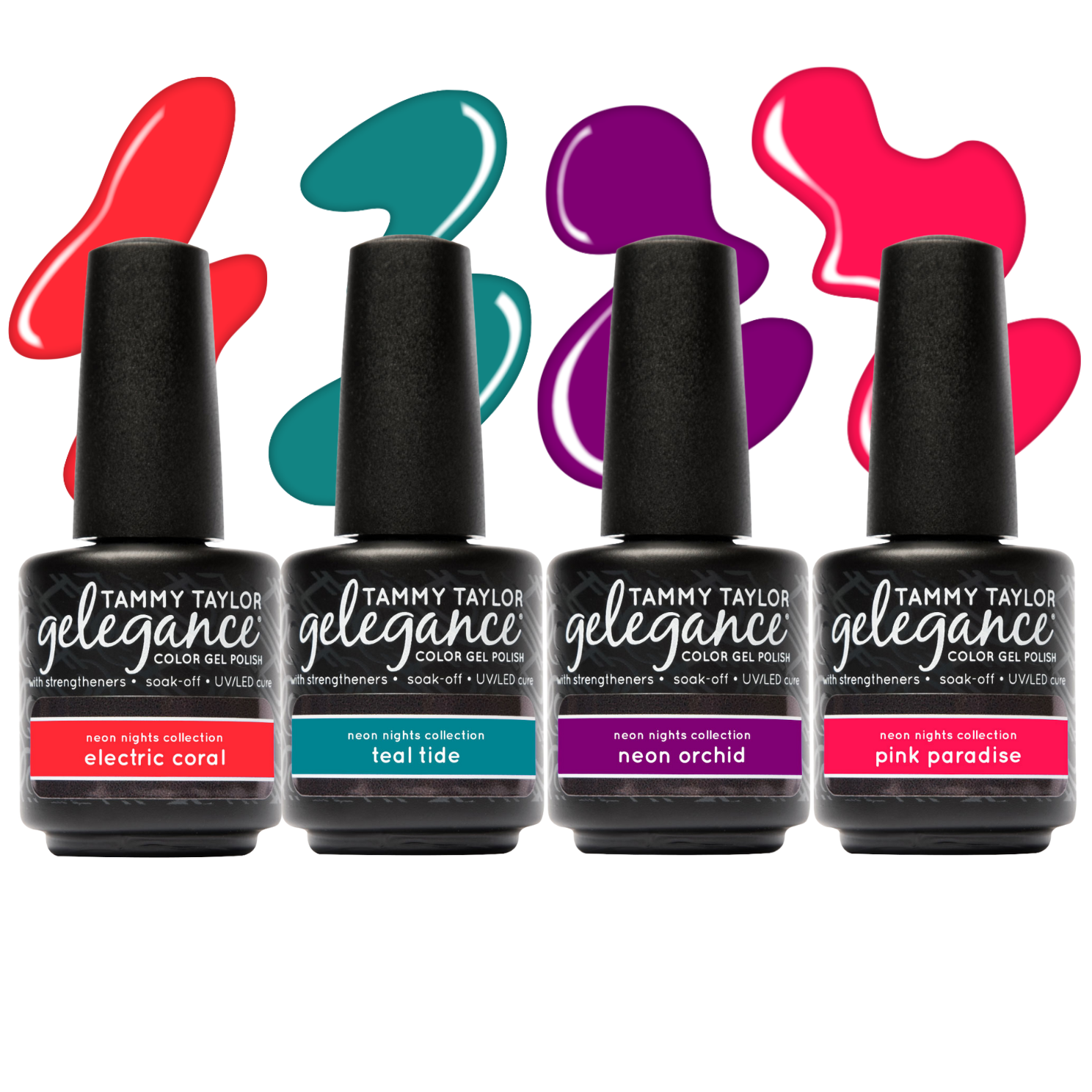 Neon Nights Gelegance Gel Polish Bundle