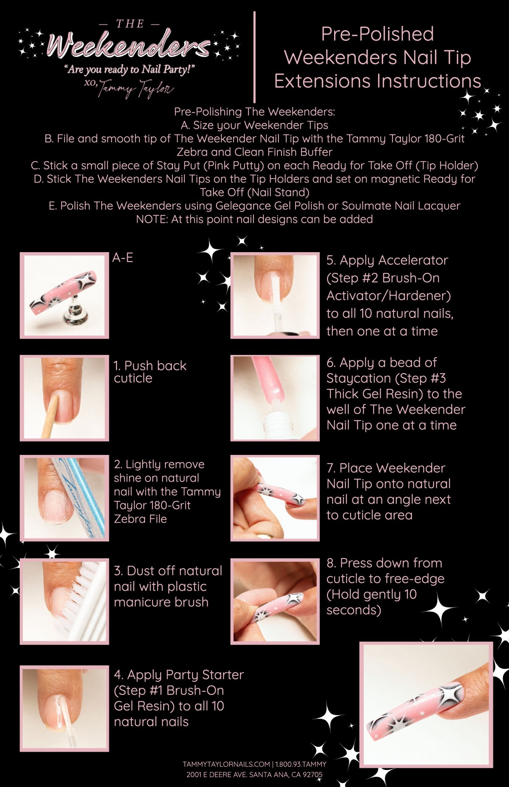 The Weekenders Full Coverage Nail Extensions Kit