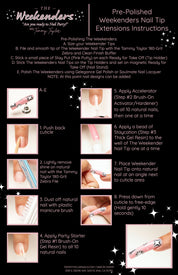 The Weekenders Full Coverage Nail Extensions Kit