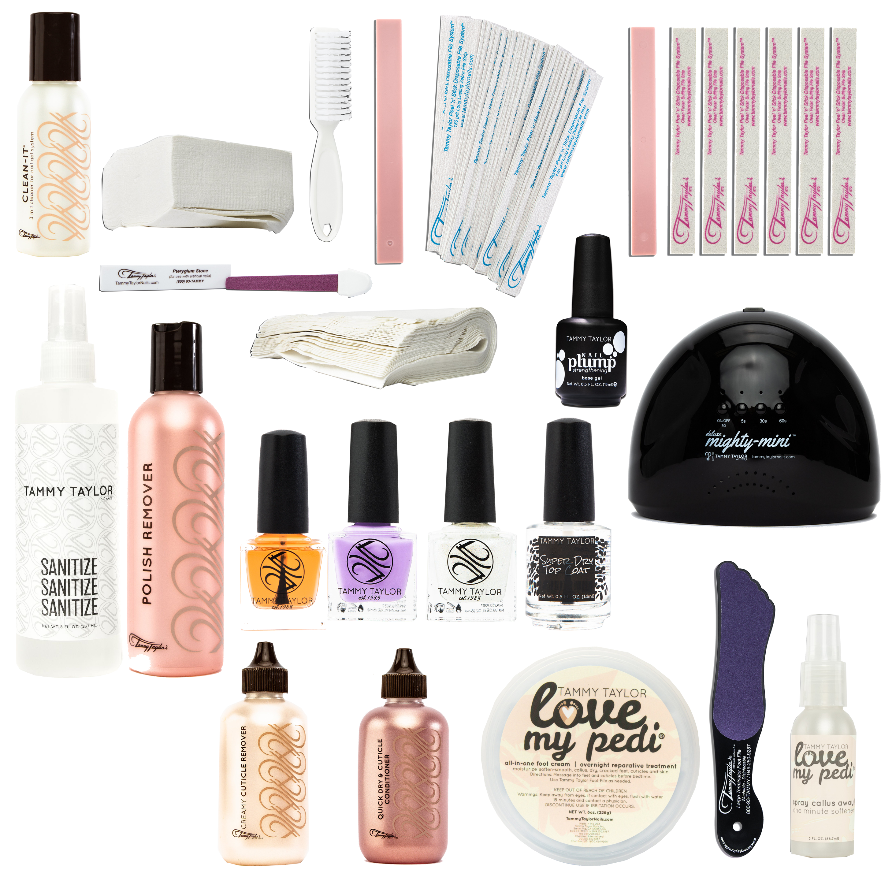 At Home Waterless Pedicure Kit