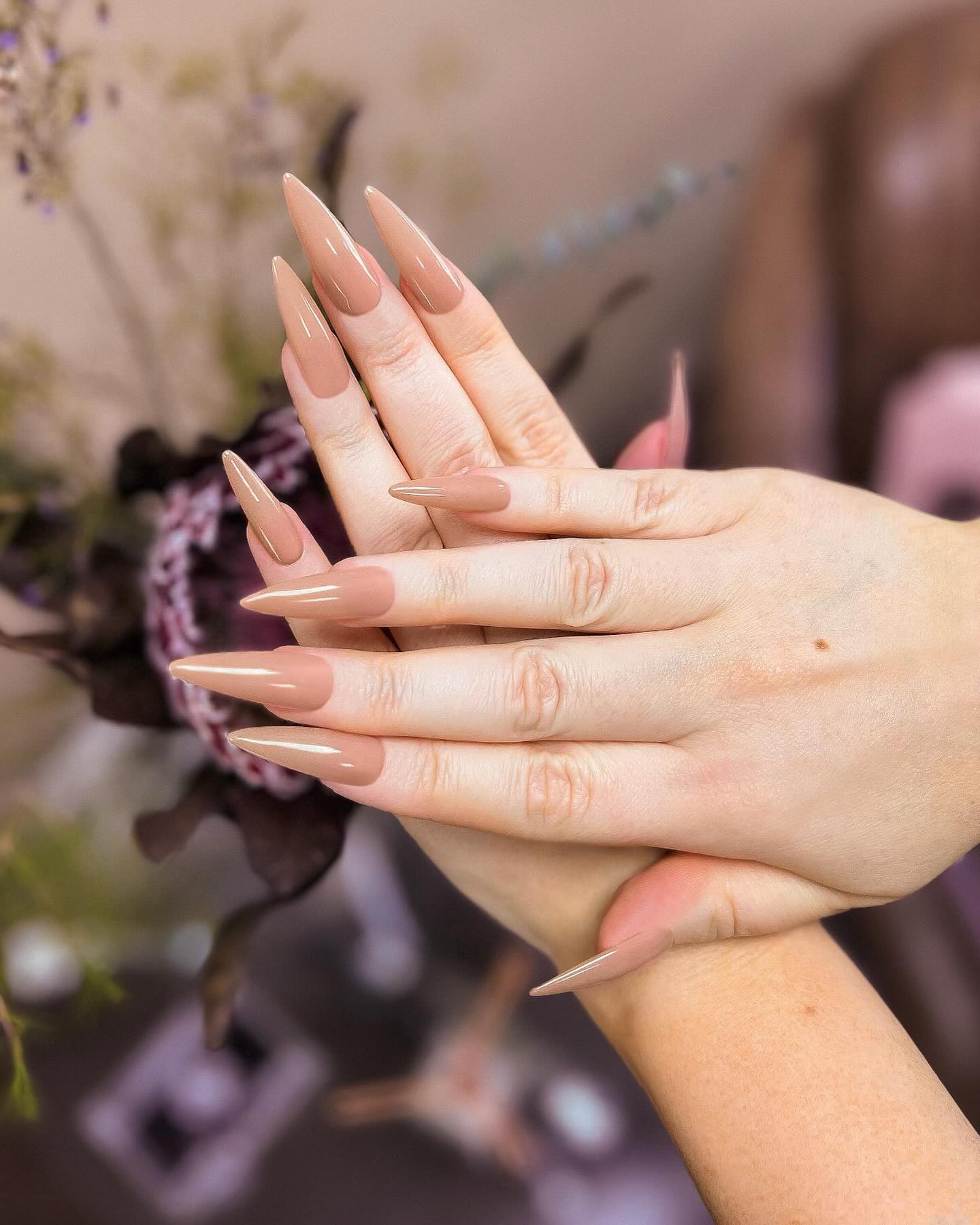 Sheer Nude Mocha Gelegance Gel Polish