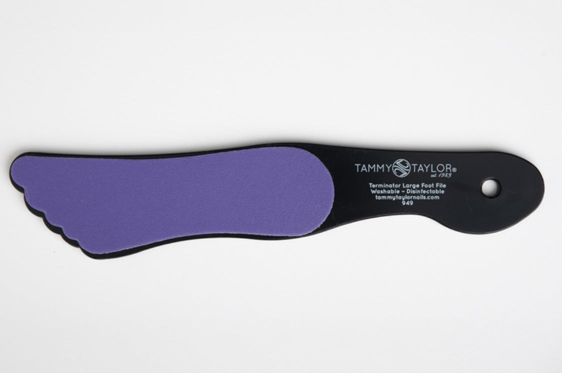 Stocking Lovers Purple Terminator Large Foot File