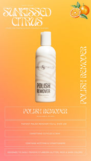 Sunkissed Citrus Polish Remover