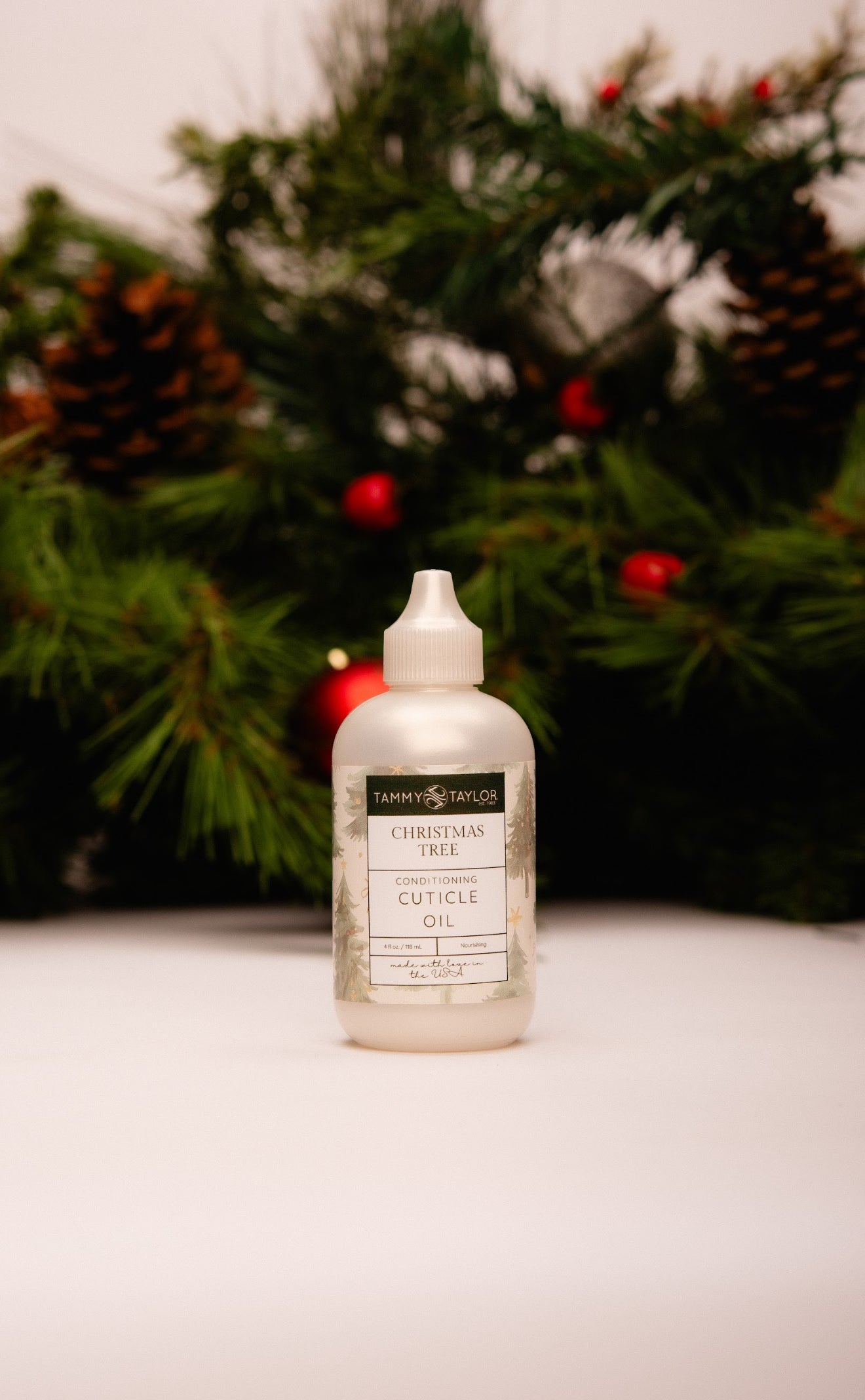 Christmas Tree Cuticle Oil