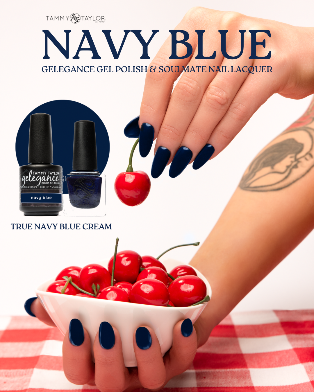 Navy Blue Nail Lacquer