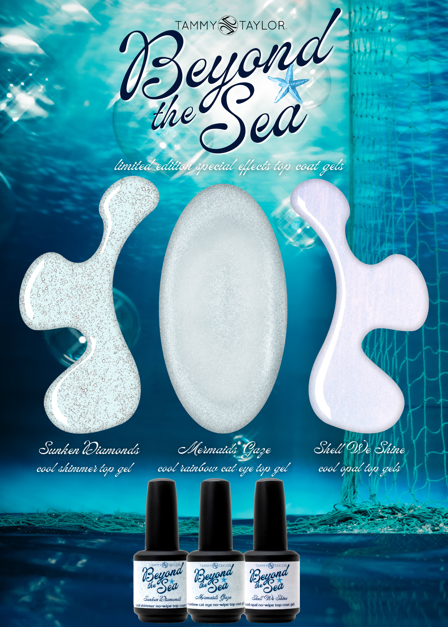 Shell We Shine Cool Opal Top Gel