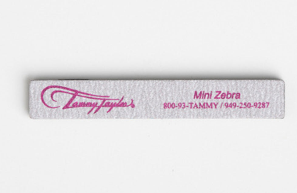 25 Pack Mini Long Lasting 180 Zebra File