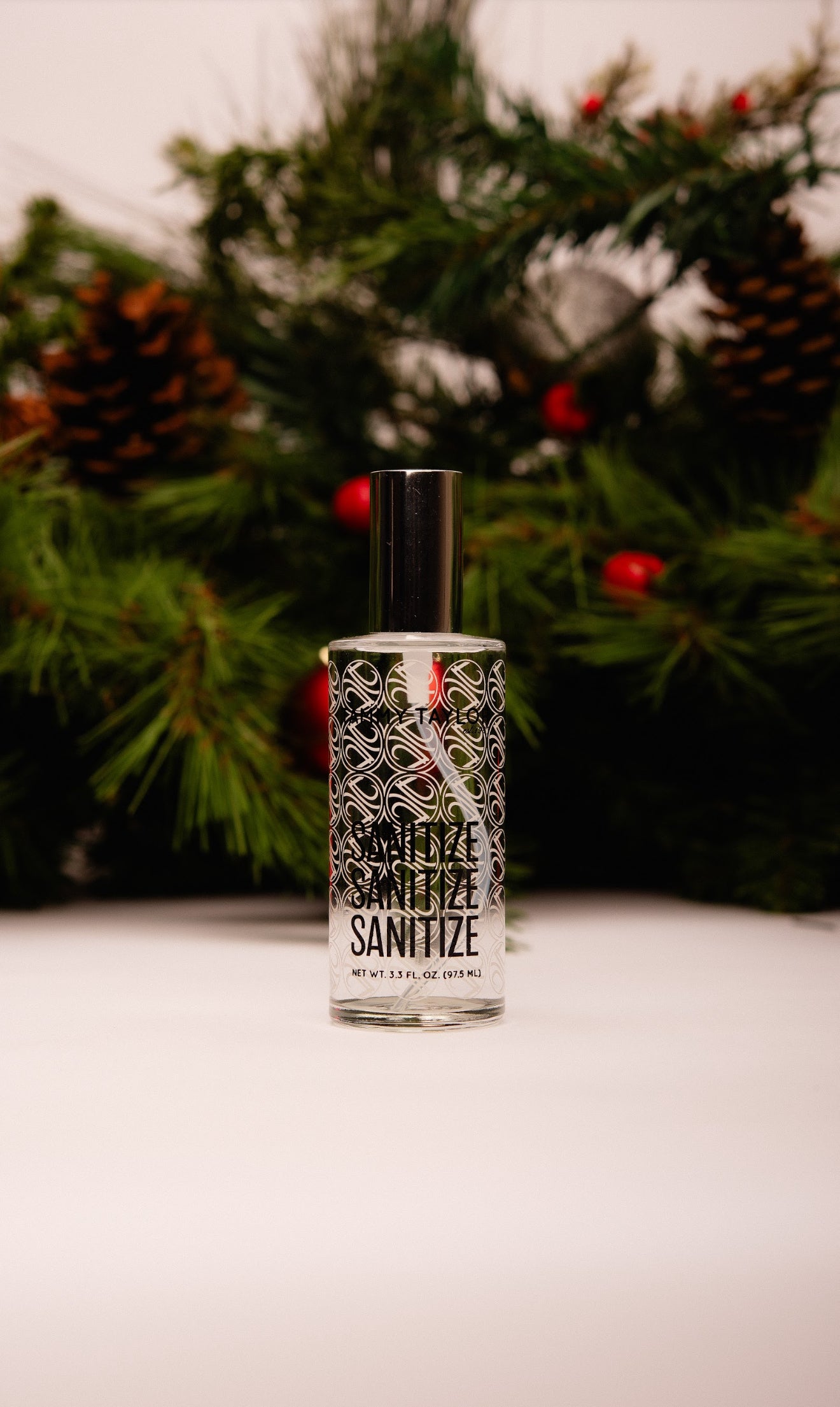 Christmas Tree Glass Spray Sanitize