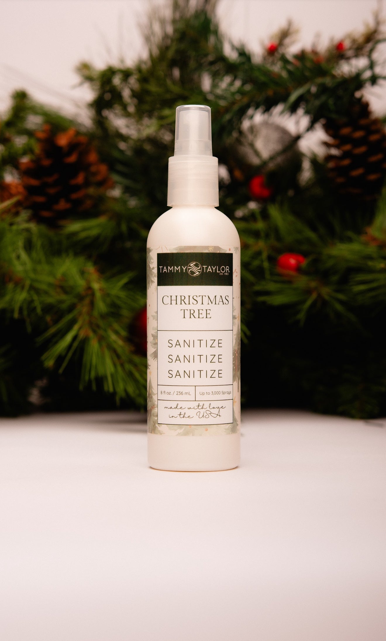 Christmas Tree Sanitize