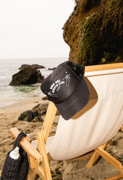 "Nails Are Always Fun" Limited Edition Black Trucker Hat