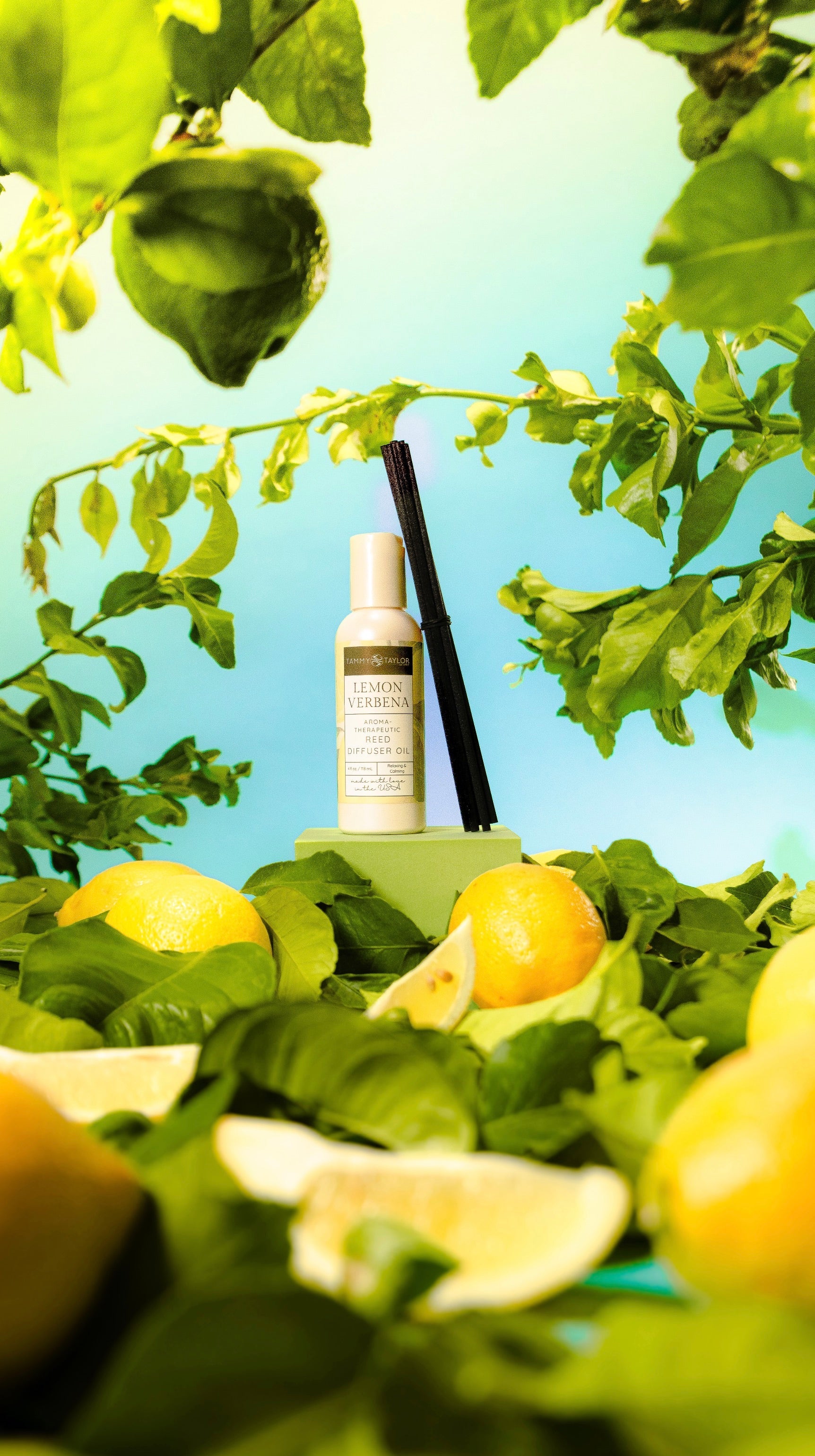 Lemon Verbena Aromatherapeutic Reed Diffuser Oil