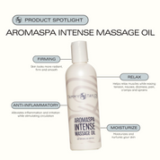 Barely There™ Fragrance-Free Sugar Scrub & AromaSpa Intense Massage Oil Bundle