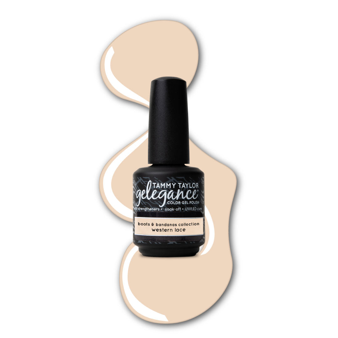 Western Lace Gelegance Gel Polish