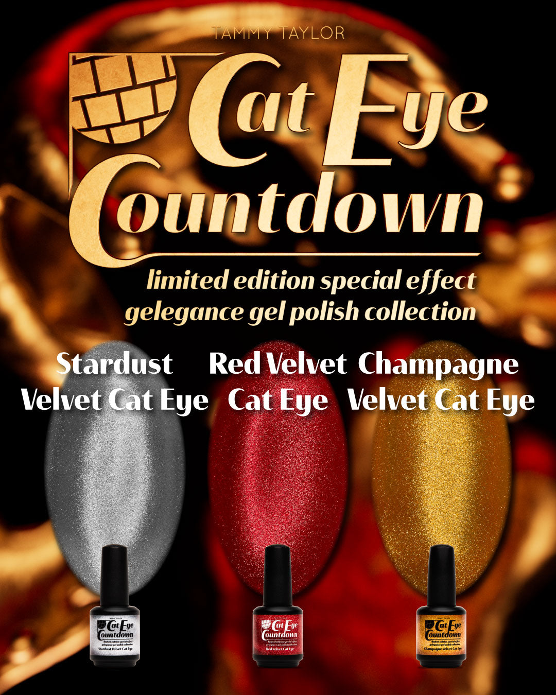 Champagne Velvet Cat Eye
