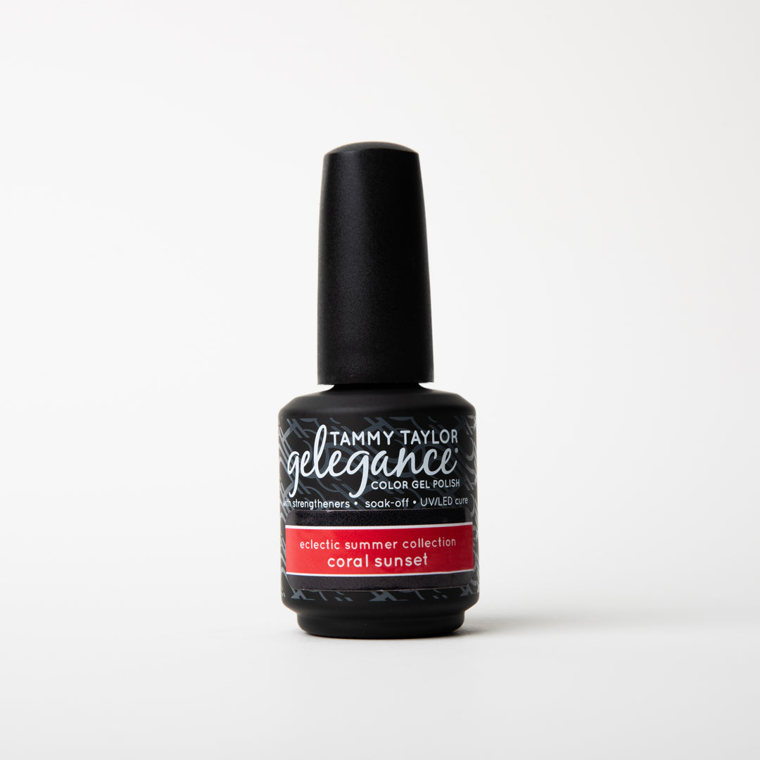 Coral Sunset Gelegance Gel Polish