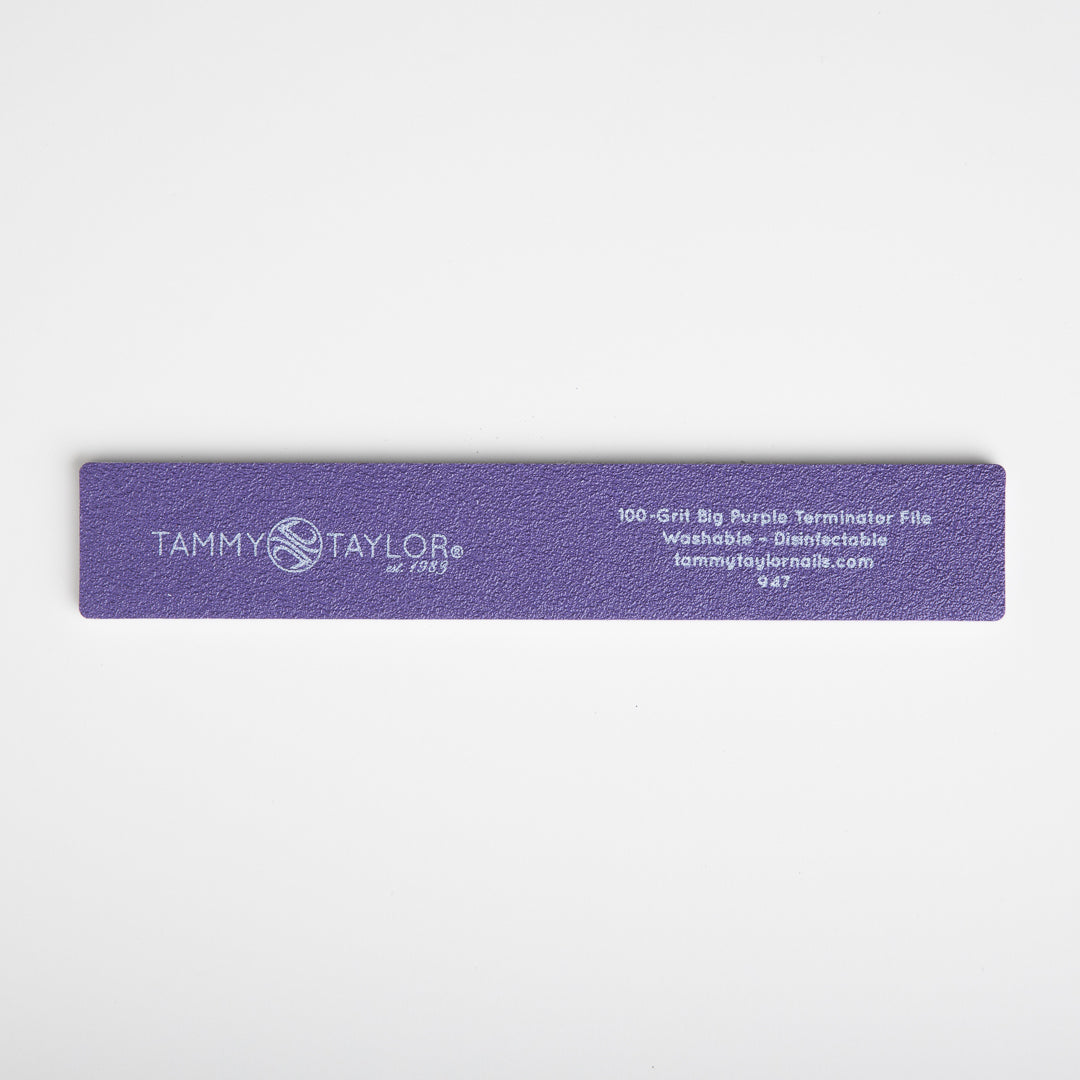 TammyTaylorBig100GritPurpleTerminatorBrush20250915.jpg