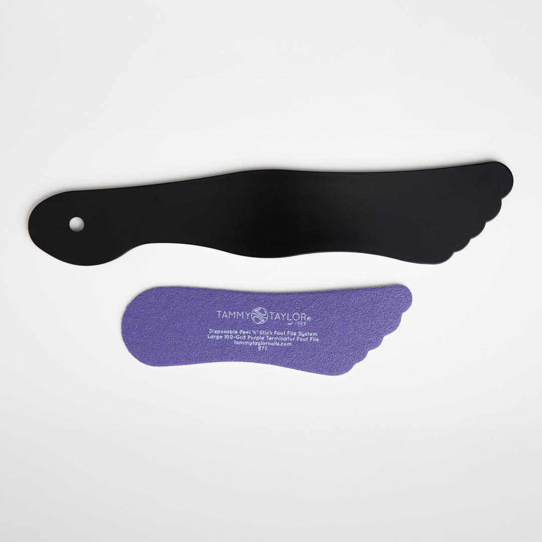TammyTaylorPeelNStickDisposableFileSystem100GritPurpleTerminatorFootFile20250915.jpg