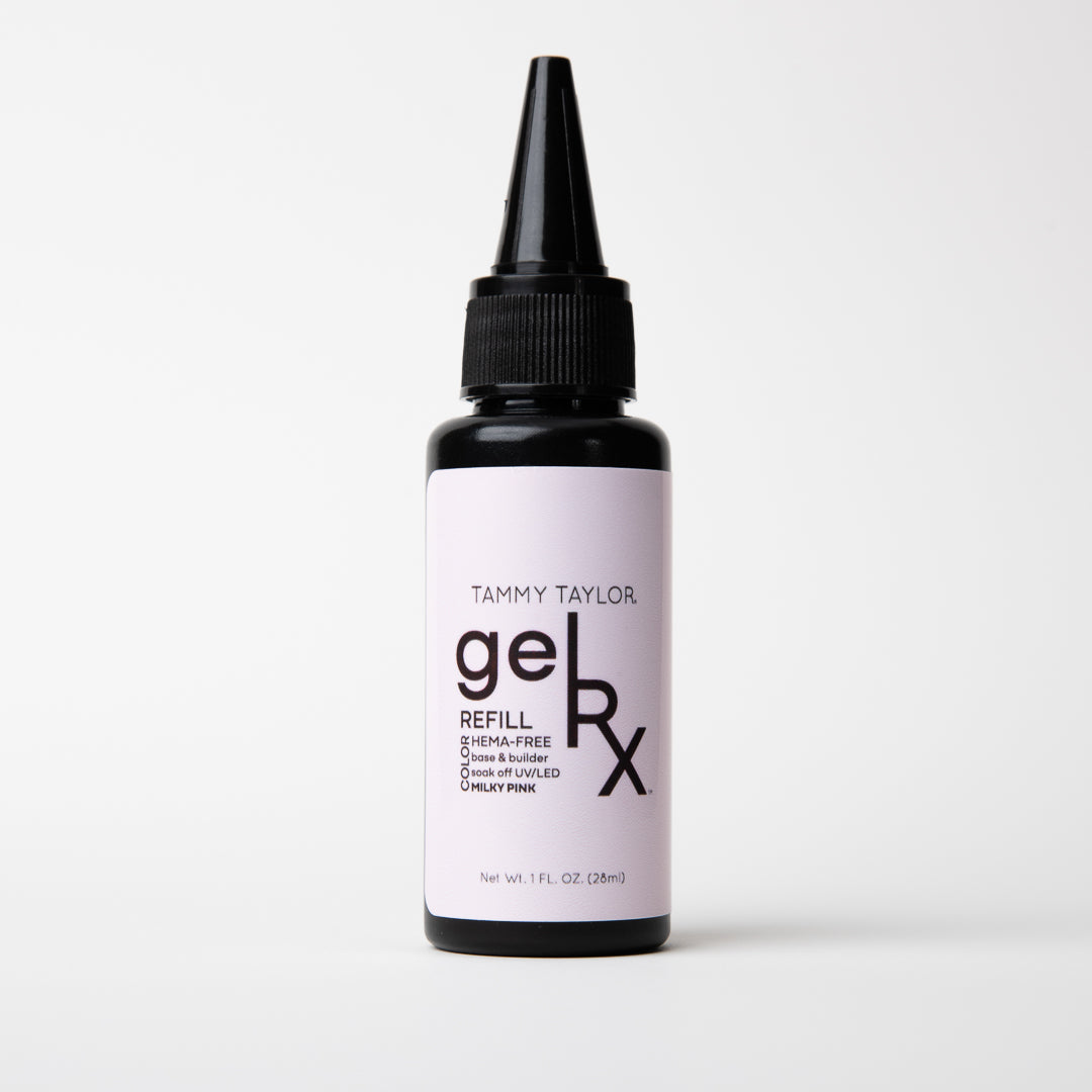 milky pink gelRX Color-Base-Builder Refill No-Mess Squeeze Bottle (1 oz)