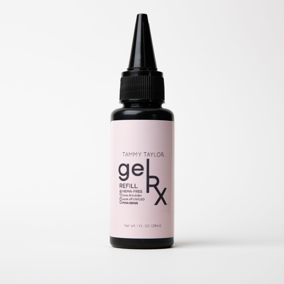 pink beige gelRX Color-Base-Builder Refill No-Mess Squeeze Bottle (1 oz)