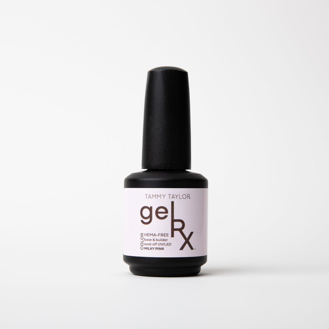 milky pink gelRX Color-Base-Builder Brush-On Bottle ( ½ oz)