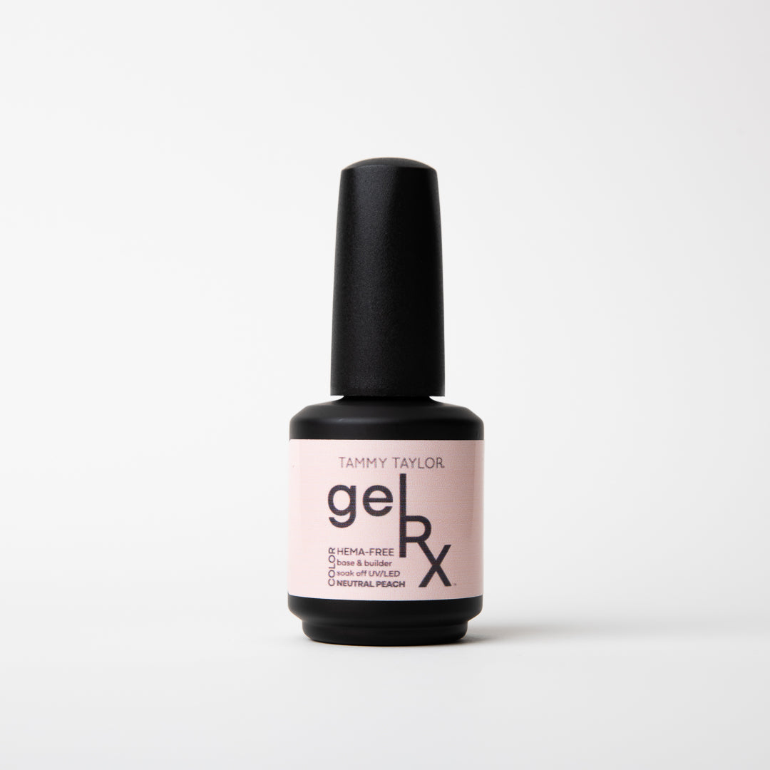 neutral peach gelRX Color-Base-Builder Brush-On Bottle ( ½ oz)