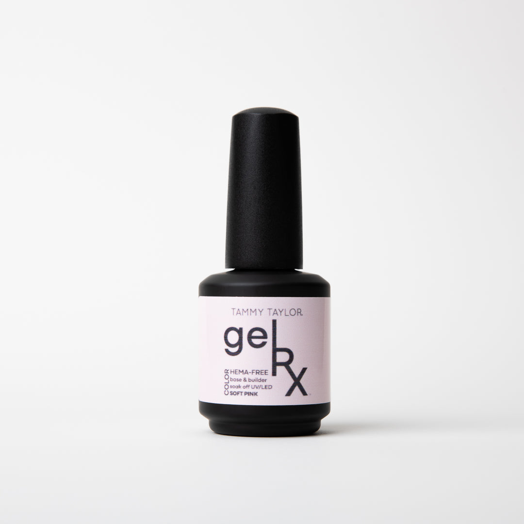 soft pink gelRX Color-Base-Builder Brush-On Bottle ( ½ oz)