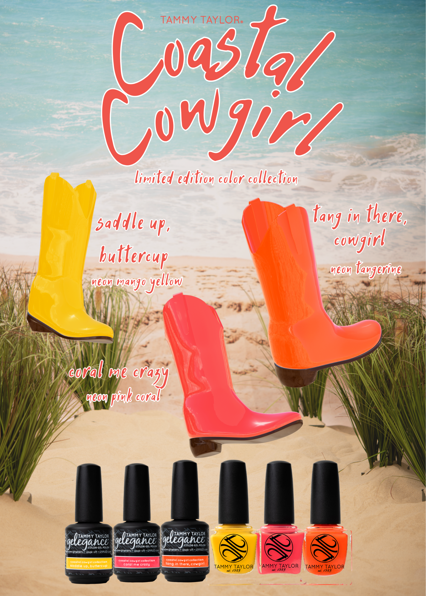 Coastal Cowgirl Gelegance Gel Polish Bundle