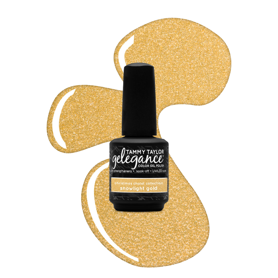 Snowlight Gold Gelegance Gel Polish