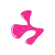 Hot Pink Jelly Shimmer Nail Lacquer