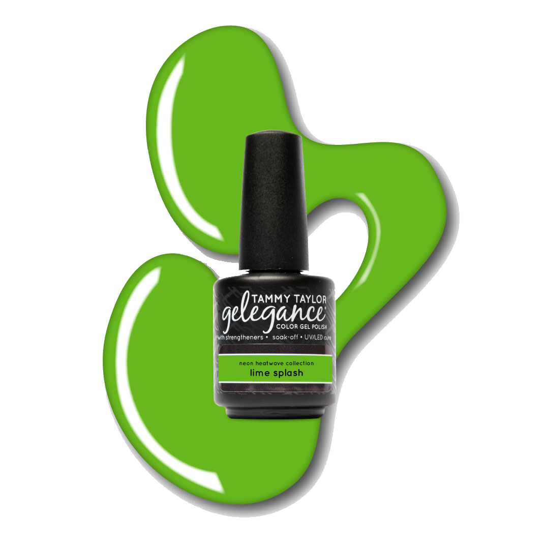Lime Splash Gelegance Gel Polish