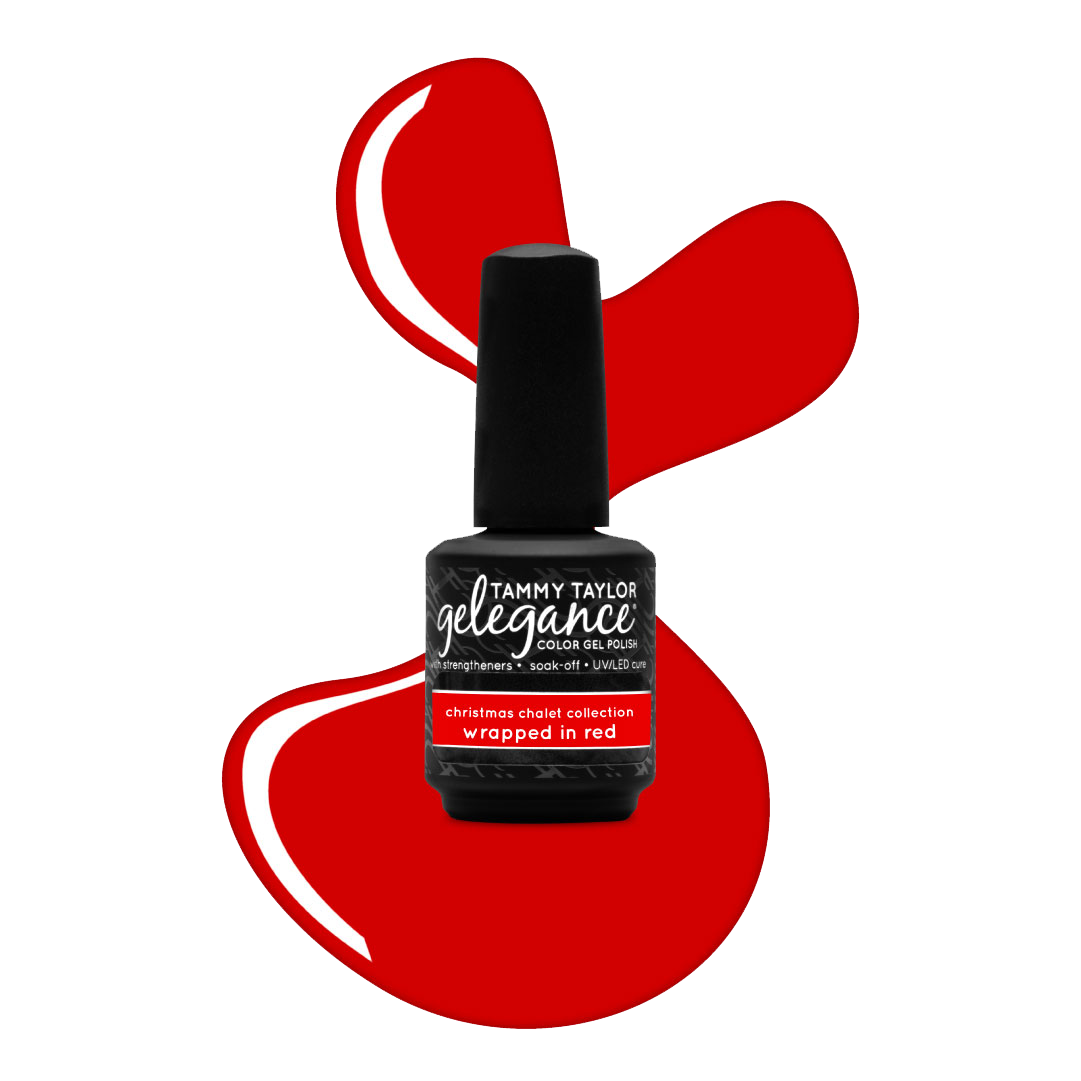 Wrapped In Red Gelegance Gel Polish