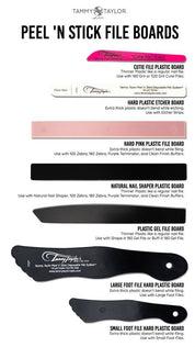 Hard Pink Plastic File Boards