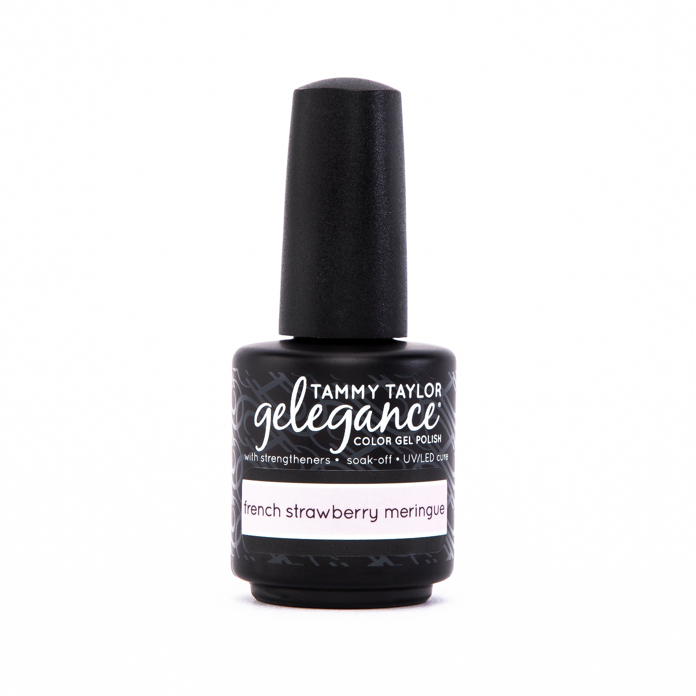 French Strawberry Meringue Gelegance Gel Polish