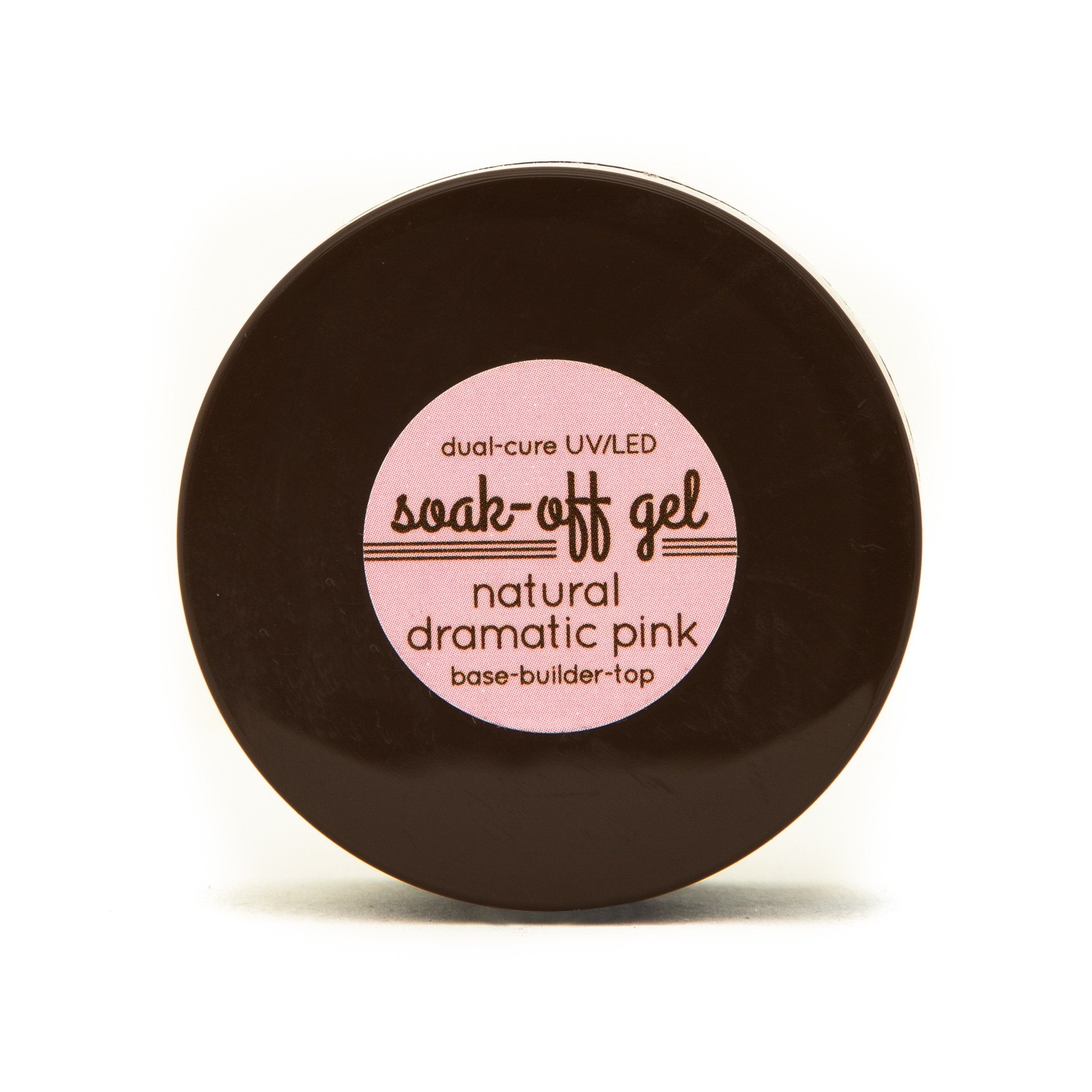 Natural Dramatic Pink Soak-Off Nail Gel