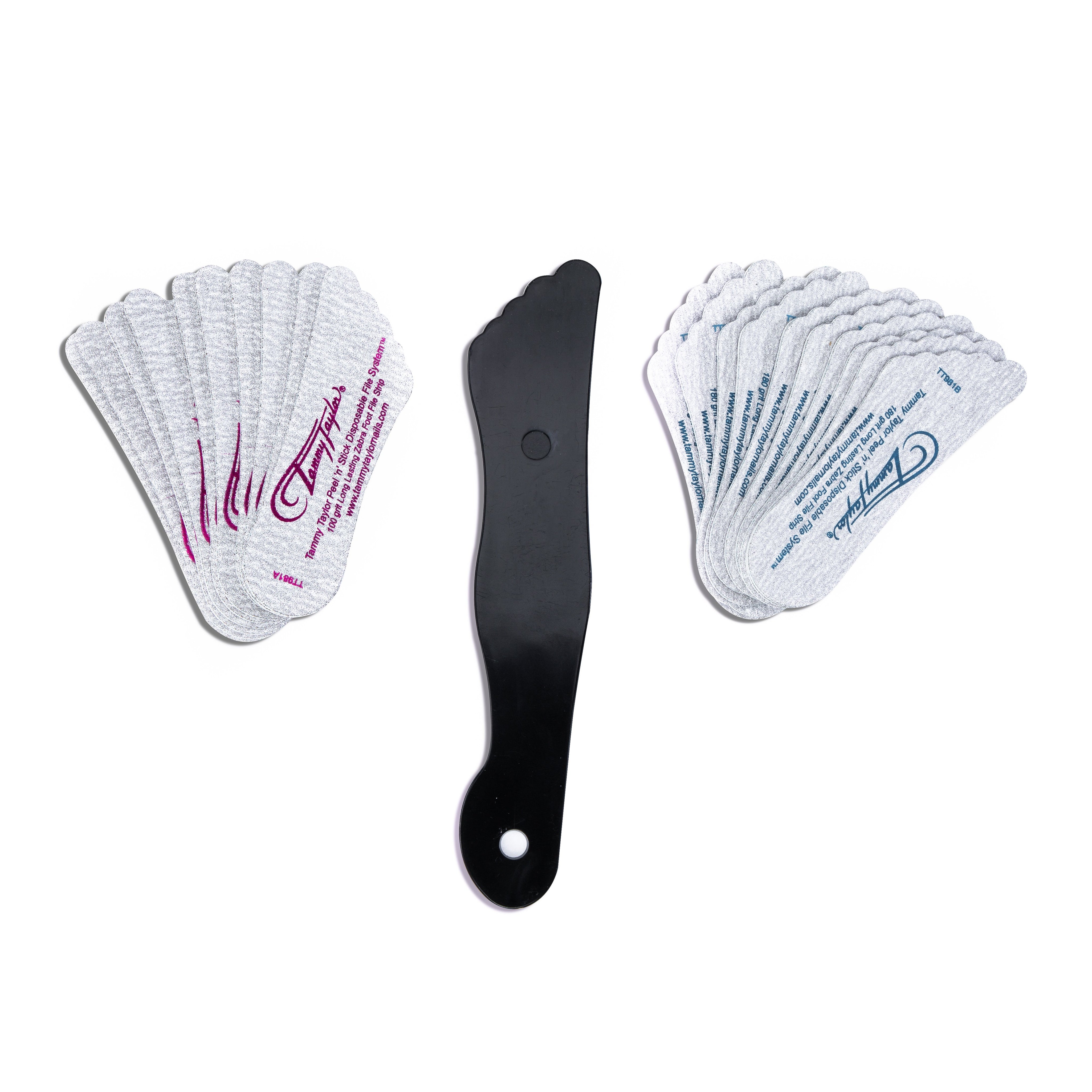 Peel 'N Stick Zebra Foot File