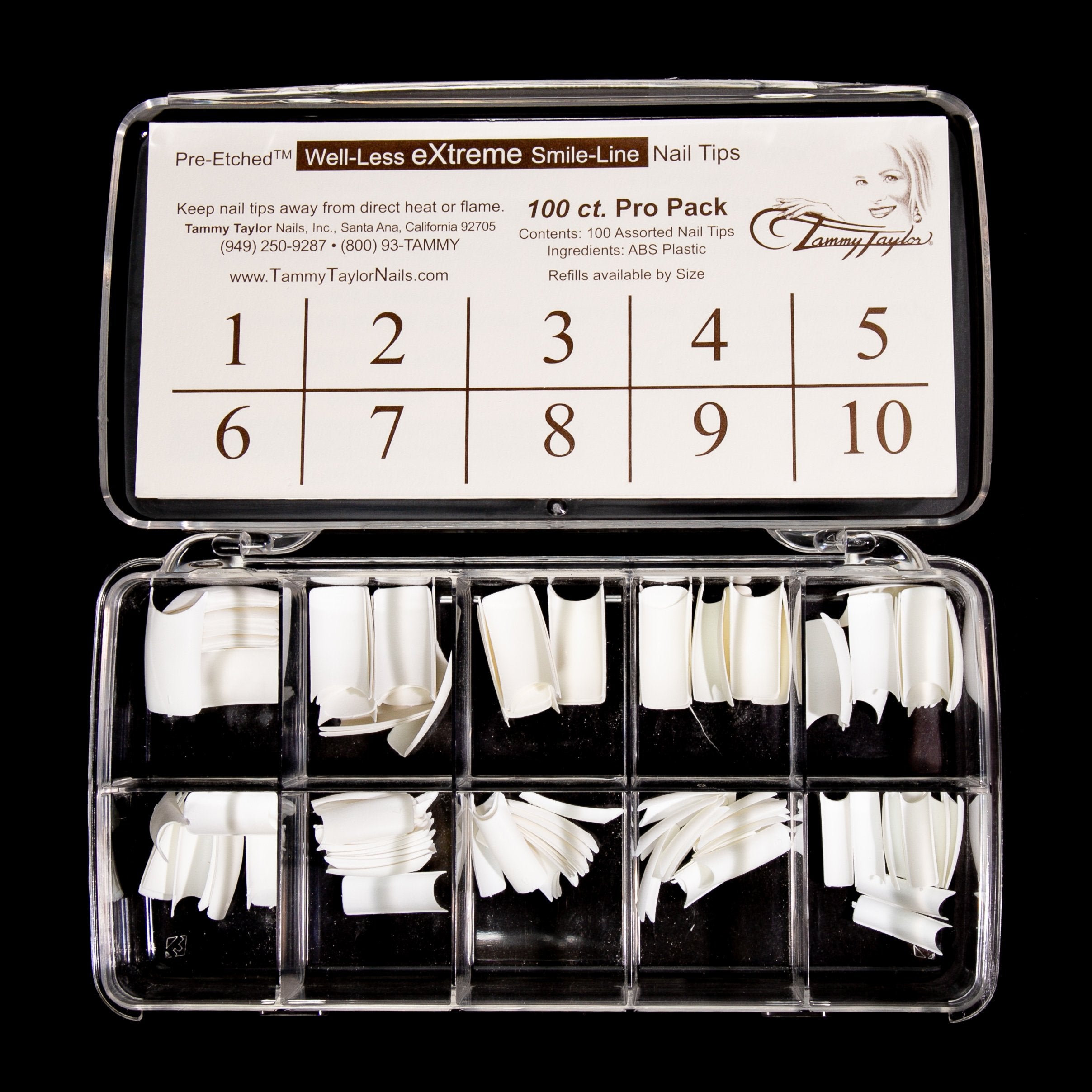 (Pre-Etched) Whitest White Well-less Tips