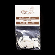 (Pre-Etched) Whitest White Well-Less Nail Tips *Refill Package*