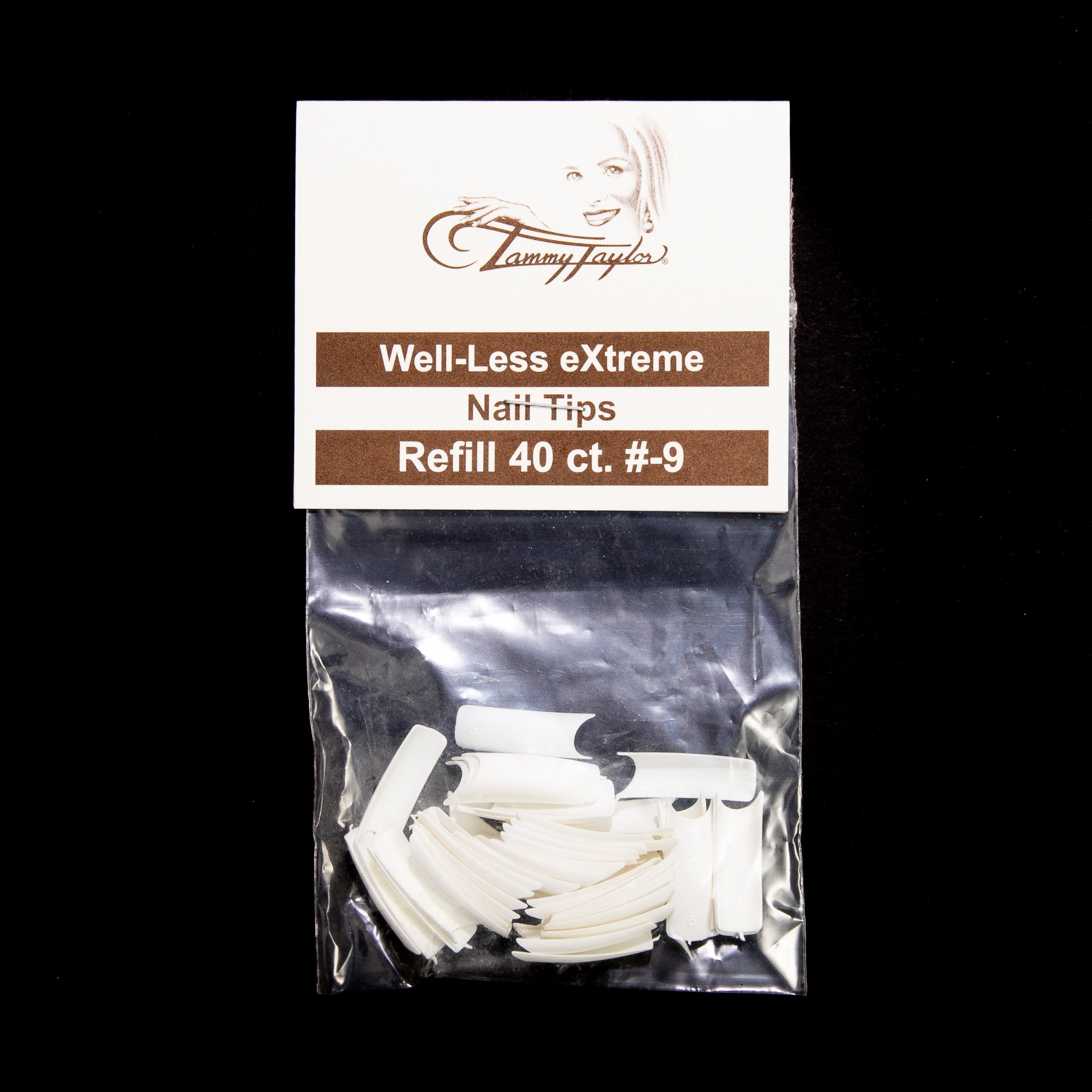 (Pre-Etched) Whitest White Well-Less Nail Tips *Refill Package*