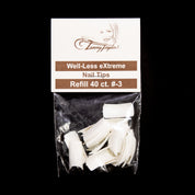 (Pre-Etched) Whitest White Well-Less Nail Tips *Refill Package*
