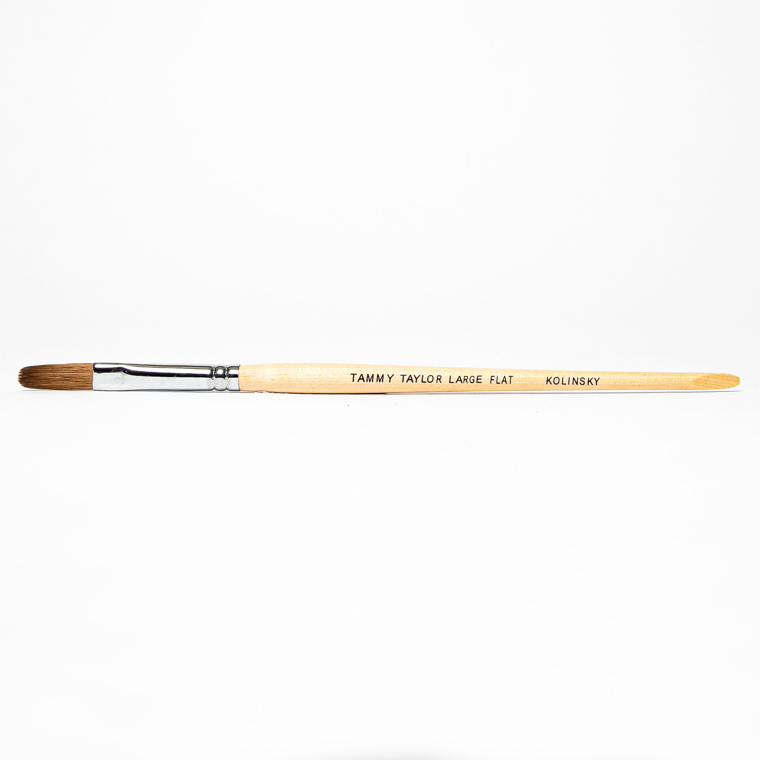 Custom Flat Kolinsky Sable Brush