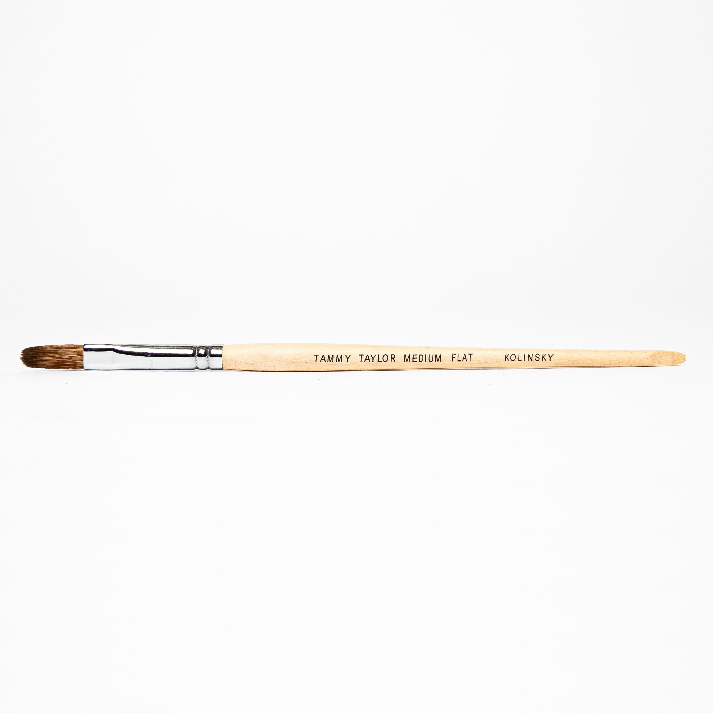 Custom Flat Kolinsky Sable Brush
