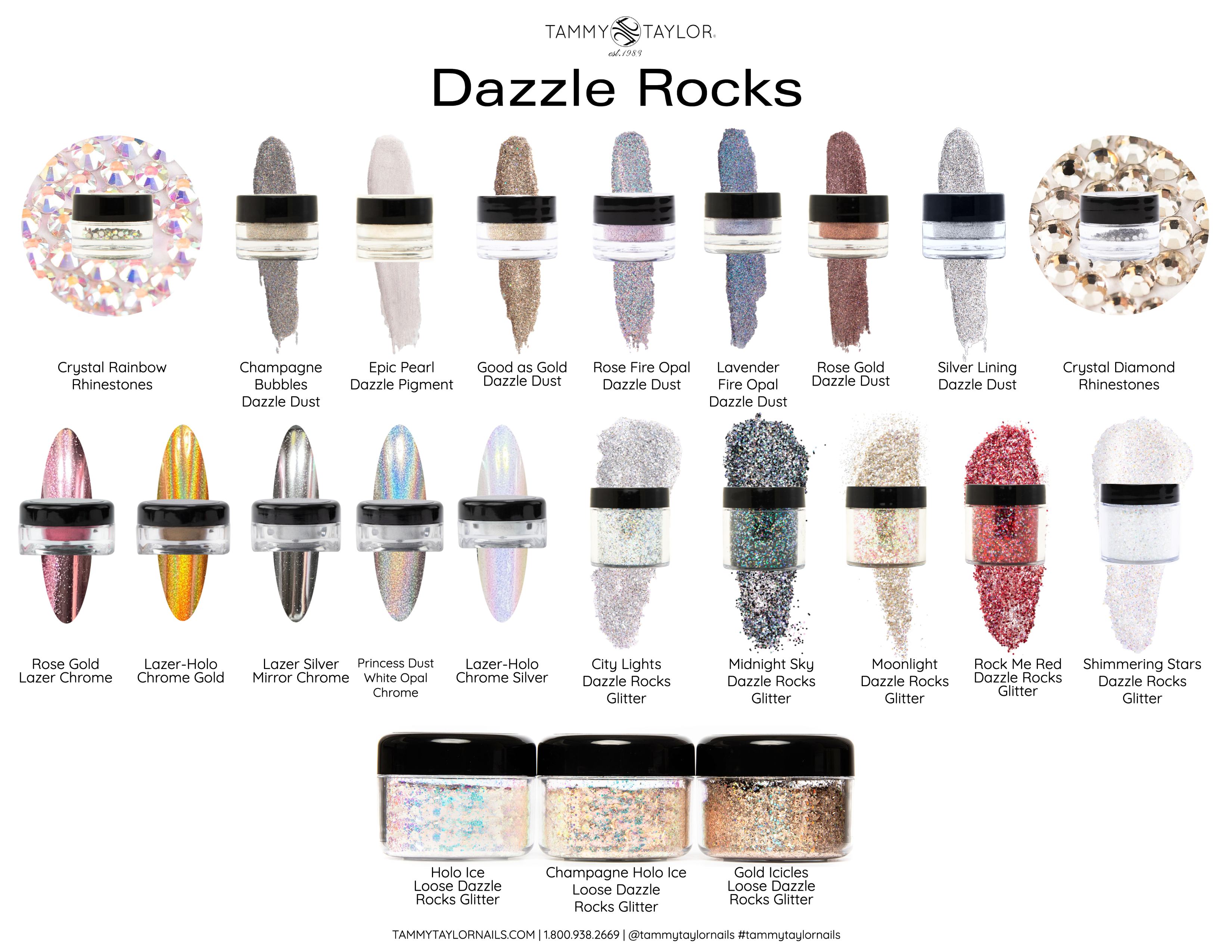 Princess Dust White Opal Chrome