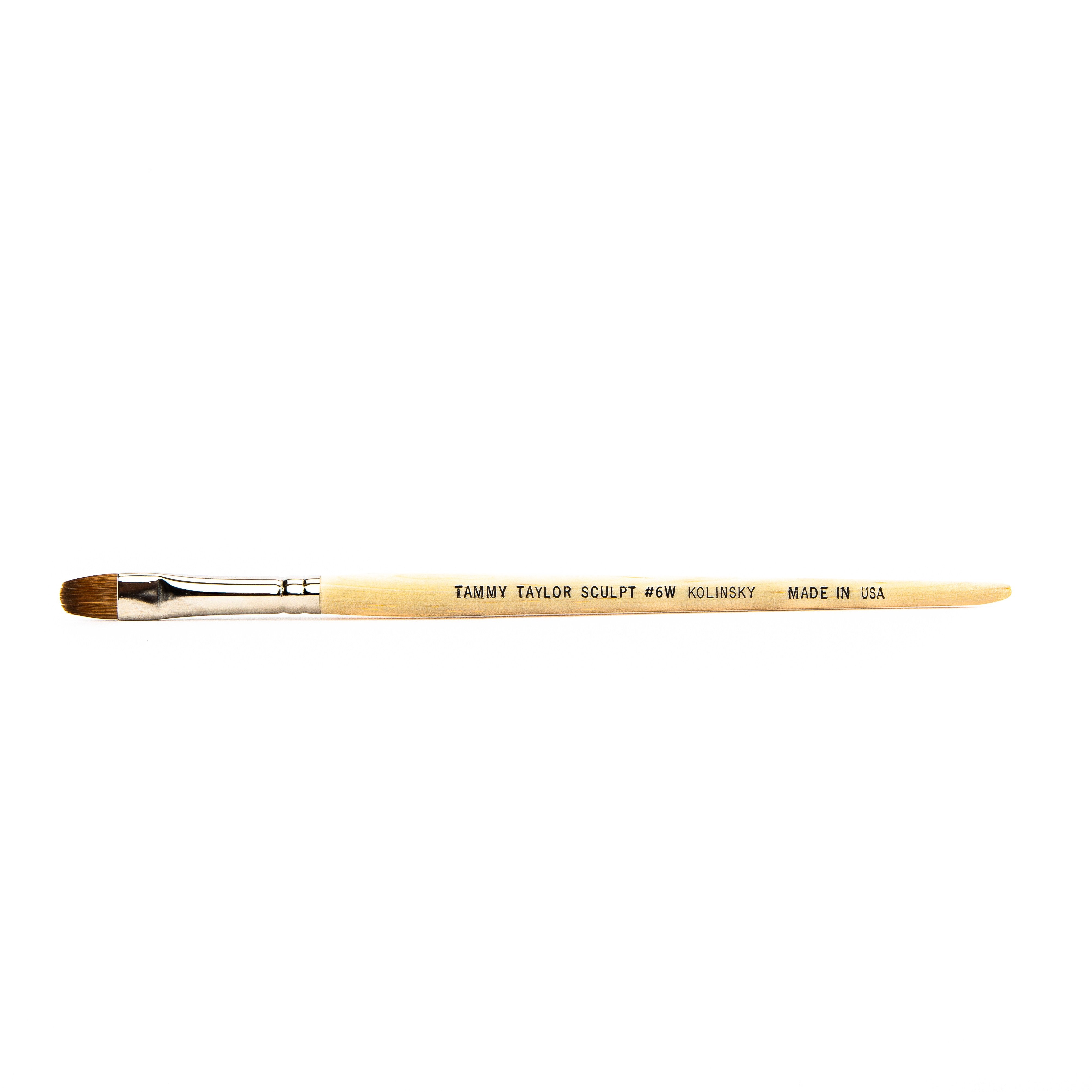 SCULPT™ Kolinsky Brush #6W