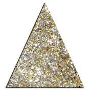 Gold Icicles Loose Glitter Dazzle Rocks